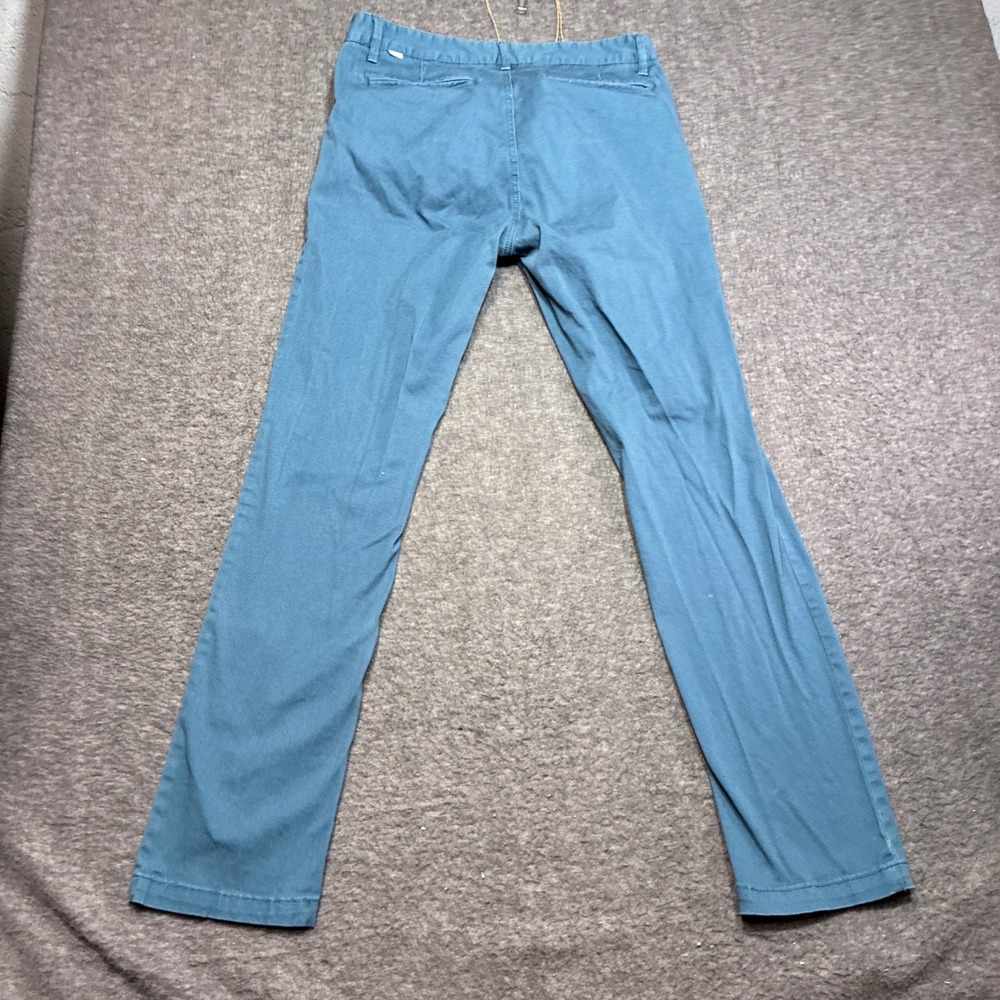 Altamont Chino Pants Mens 32x30 Blue Slim Fit Flat Front Skateboarding Beach - Picture 7 of 14